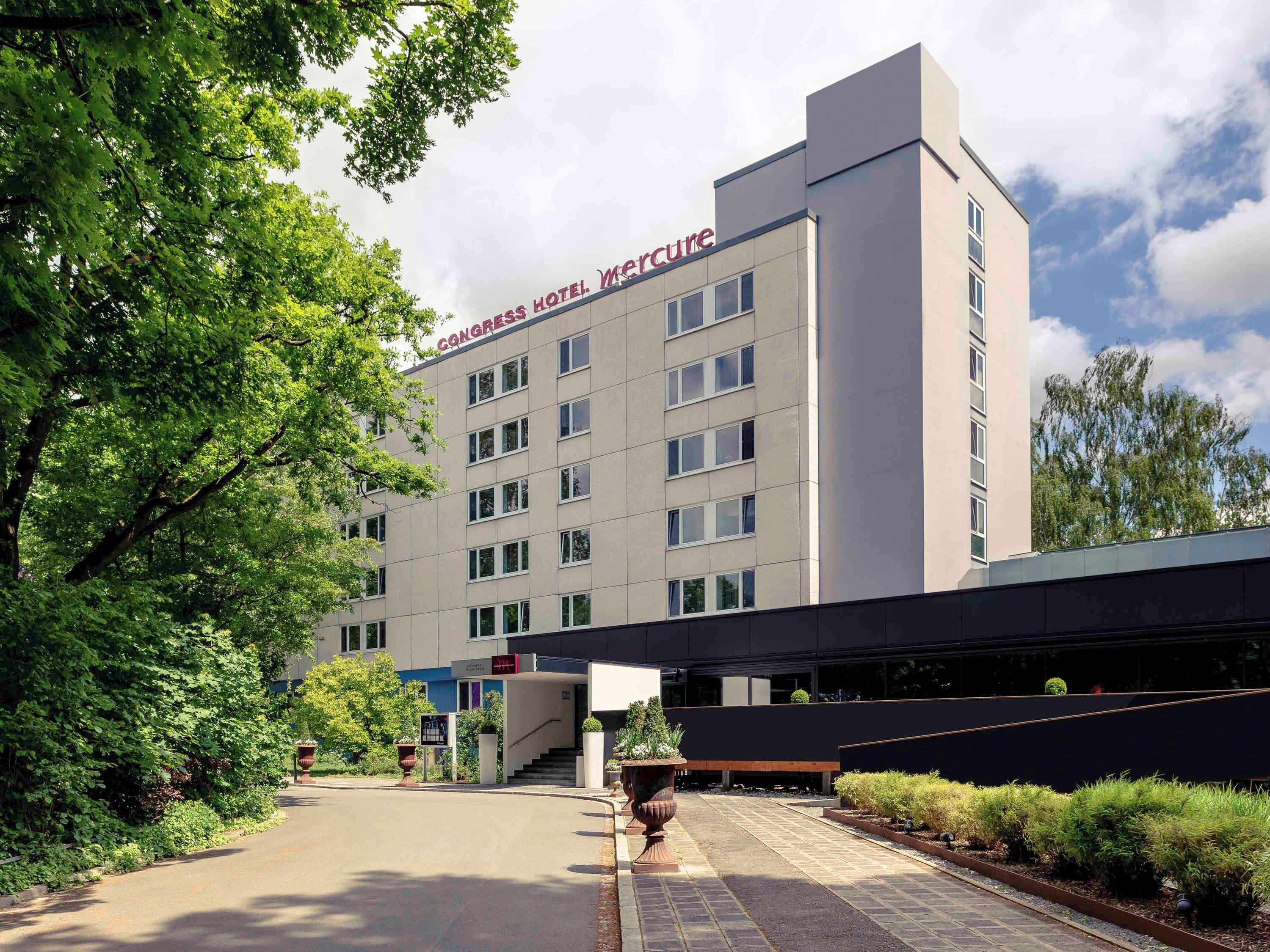 Congress Hotel Mercure Nürnberg an der Messe Exterior foto